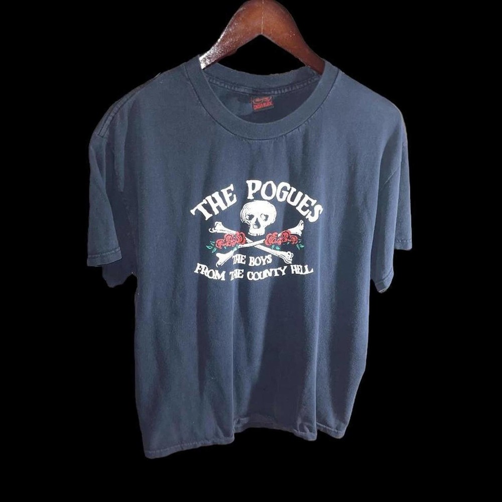 Vtg 90s 00's The Pogues Band T Shirt